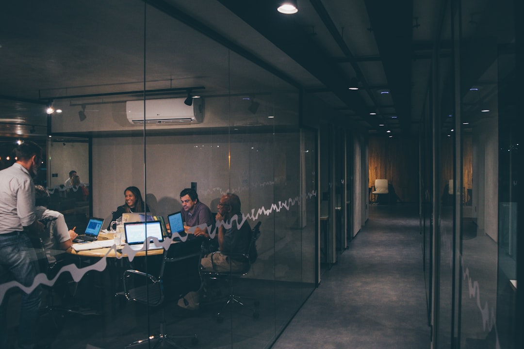 ai seo agency — group of people having a meeting