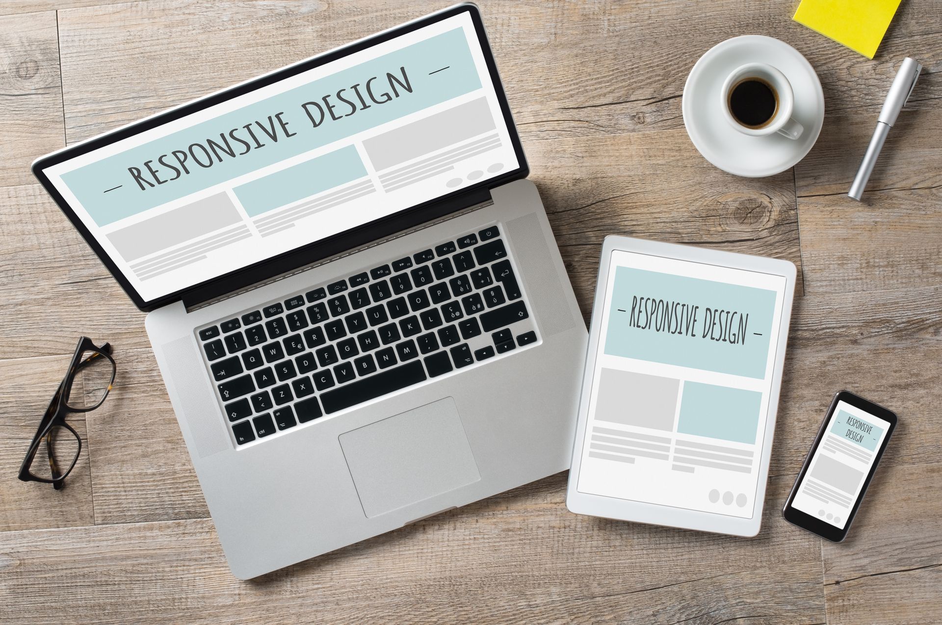 Website Development in action